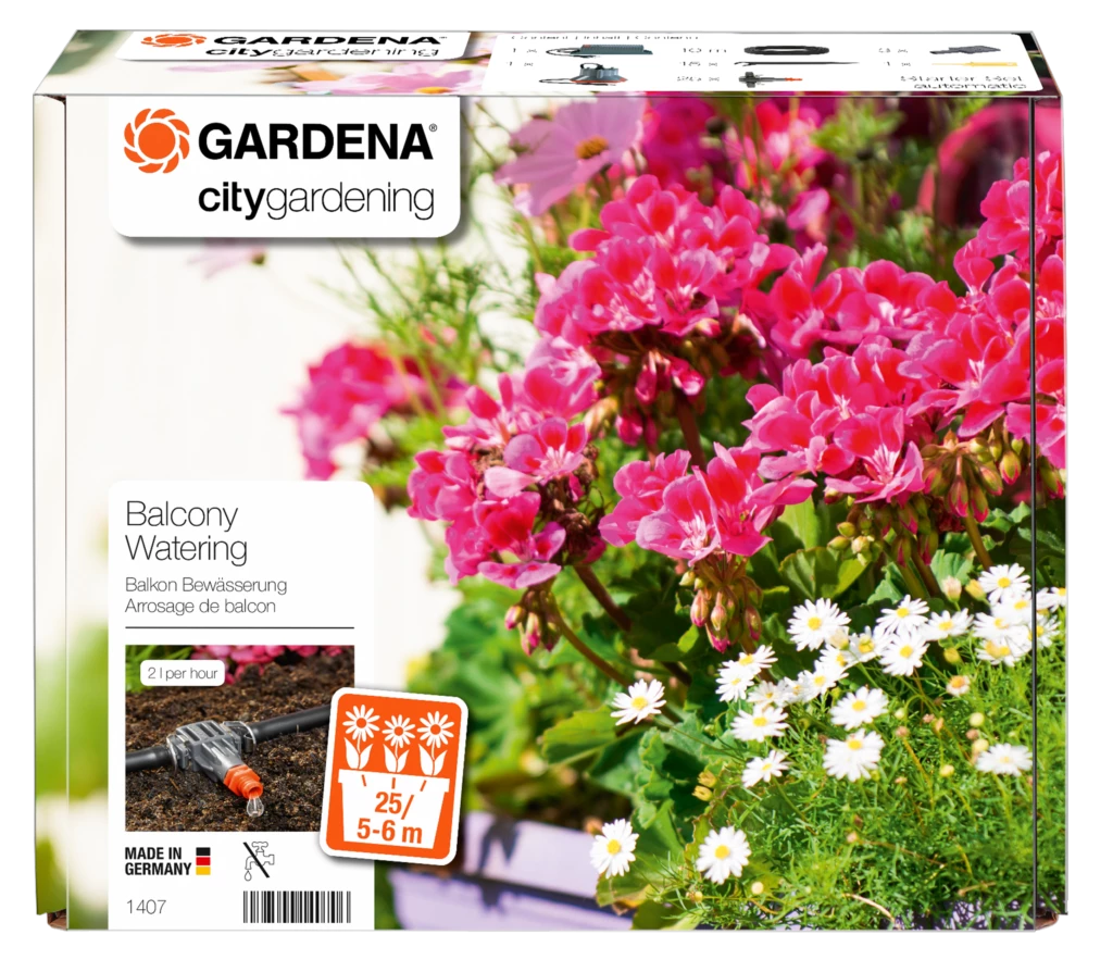 Gardena Système D'arrosage 01407-20 1407-20 Arroseur Automatique Pour Bac à Fleurs 3 Gardena Système D'arrosage 01407-20 1407-20 Arroseur Automatique Pour Bac à Fleurs