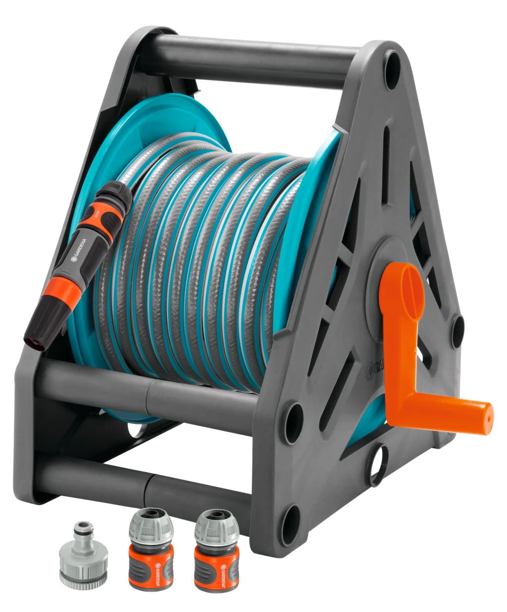 Gardena Enrouleur Tuyau D'arrosage 02687-20 2687-20 Kit D'enrouleur De Tuyau Mural 30 3 Gardena Enrouleur Tuyau D'arrosage 02687-20 2687-20 Kit D'enrouleur De Tuyau Mural 30