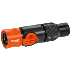 Gardena Raccord Tuyau D'arrosage 02819-20 2819-20 Raccord De Tuyau Prof-System Avec Vanne De Régulation 19 Mm