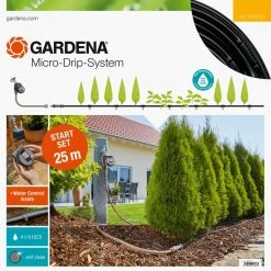 Gardena Système D'arrosage 13012-20 Starter Set M Pour Plantes En Ligne Avec Ordinateur D'arrosage