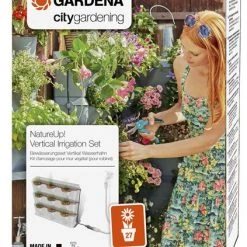 Gardena Système D'arrosage 13156-20 NatureUp ! Kit D'arrosage Vertical Robinet D'eau