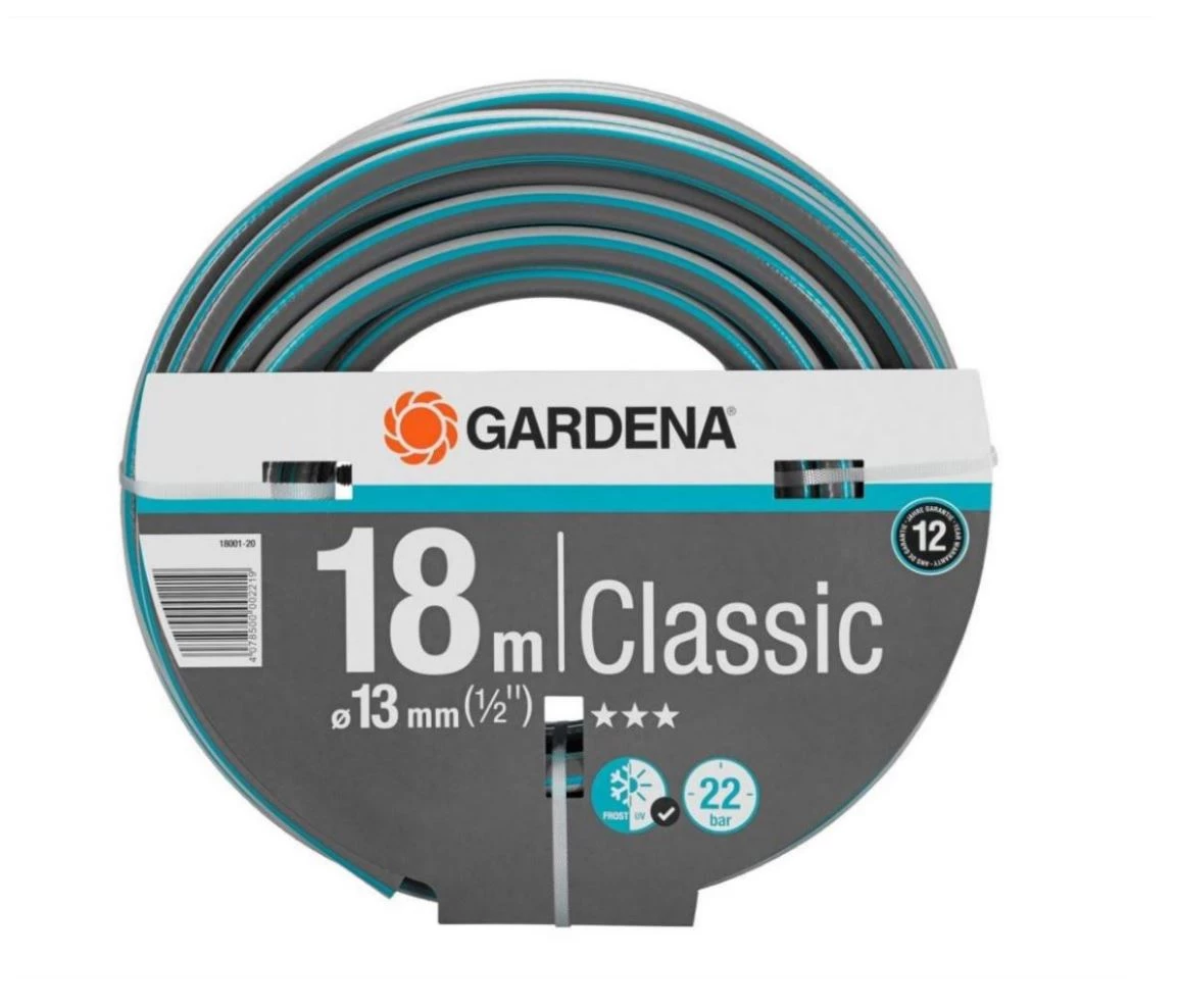 Gardena 18001-20 Tuyau Classique 13 Mm (1/2") 18 Mtr. 3 Gardena 18001-20 Tuyau Classique 13 Mm (1/2") 18 Mtr.