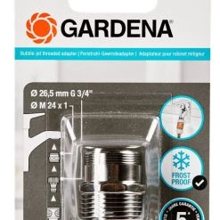 Gardena Raccord Tuyau D'arrosage 18209-20 Adaptateur à Vis Pour Buse Souple