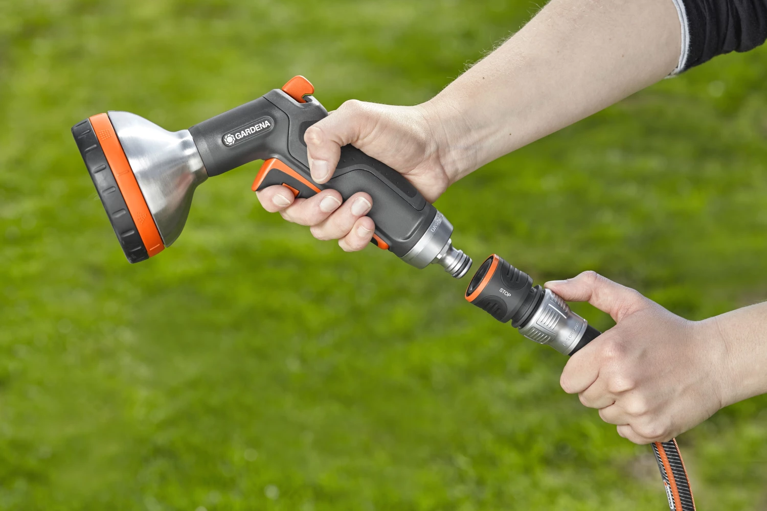 Gardena Raccord Tuyau D'arrosage 18253-20 Arrêt D'eau Premium 1/2 - 5/8 4 Gardena Raccord Tuyau D'arrosage 18253-20 Arrêt D'eau Premium 1/2 - 5/8 – Image 2