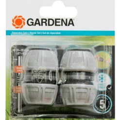 Gardena Raccord Tuyau D'arrosage 18280-20 Kit De Réparation 13mm (1/2)