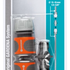 Gardena Raccord Tuyau D'arrosage 18283-20 Jeu D'accouplement 13 Mm (1/2 Pouce)