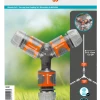 Gardena Raccord Tuyau D'arrosage 18287-20 Kit 3 Voies 13 Mm 1/2 -Arrosage Soldes Boutique 18287 20 kit 3 voies 13 mm 1 2