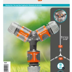 Gardena Raccord Tuyau D'arrosage 18287-20 Kit 3 Voies 13 Mm 1/2