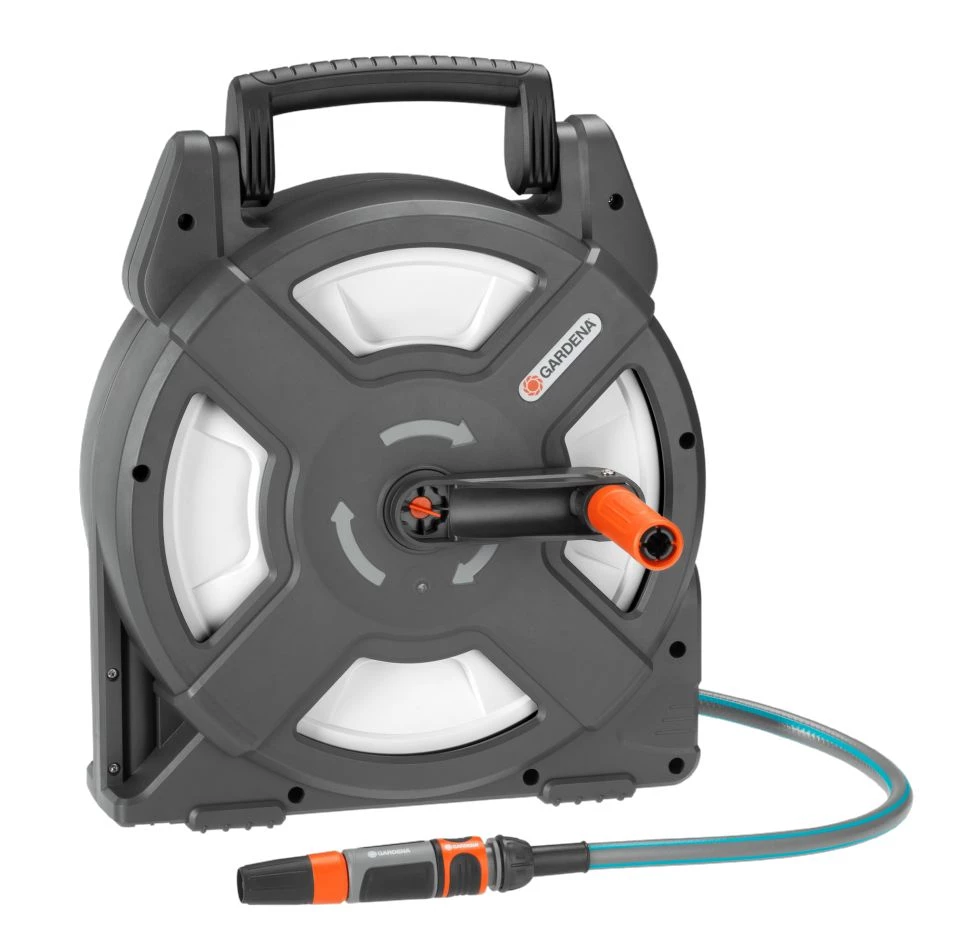 Gardena Enrouleur Tuyau D'arrosage 18400-20 City Boîte à Tuyau De Jardinage 10 M 3 Gardena Enrouleur Tuyau D'arrosage 18400-20 City Boîte à Tuyau De Jardinage 10 M