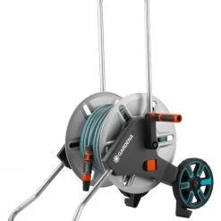 Gardena Dévidoir Sur Roue 18542-20 Chariot Porte-tuyaux AquaRoll M Metal Set