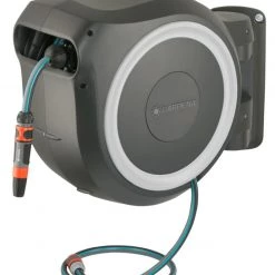 Gardena Enrouleur Tuyau D'arrosage 18622-20 Boîte à Tuyau Murale RollUp M/L 25 Mtr.