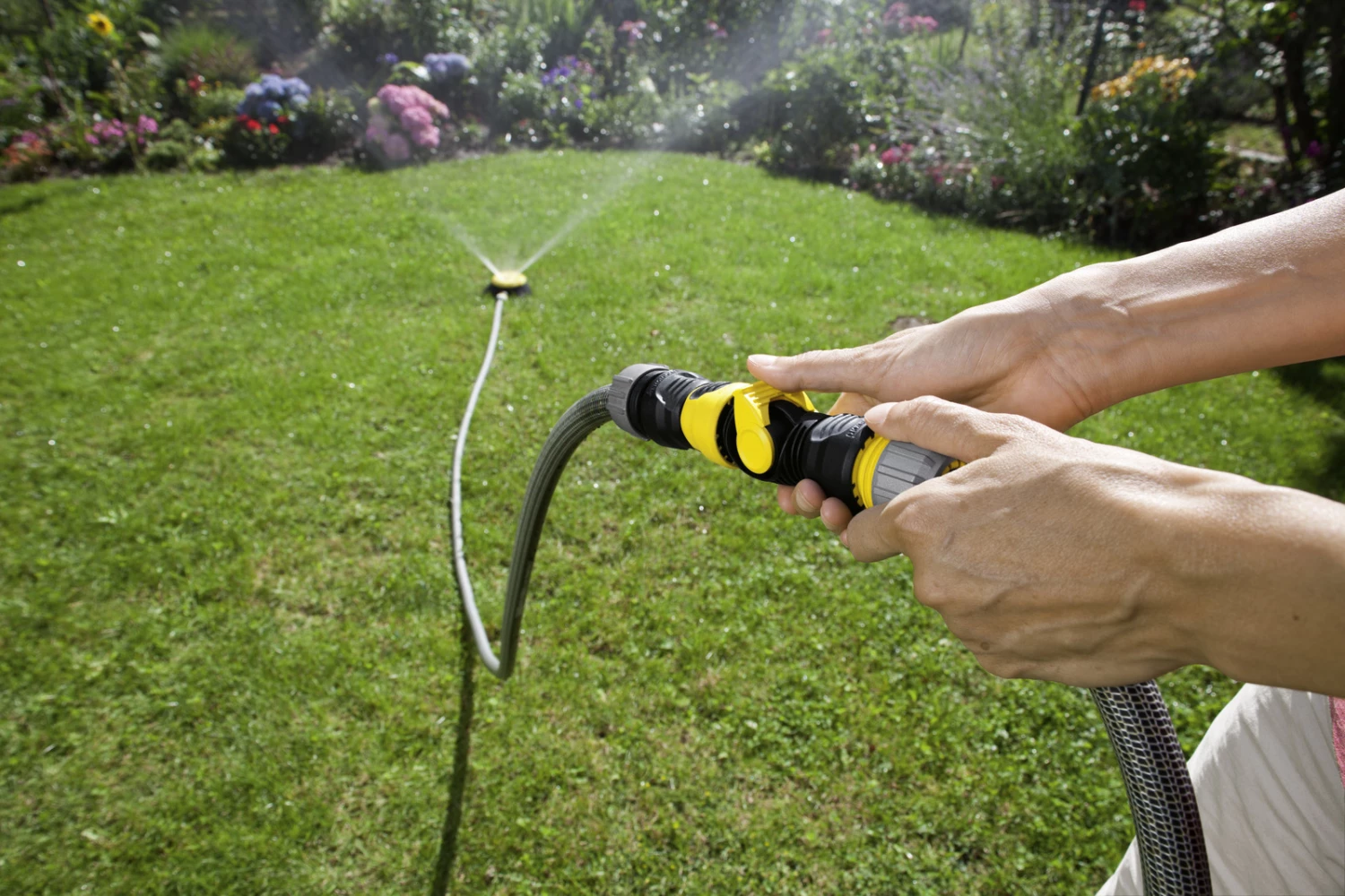 Kärcher Raccord Tuyau D'arrosage 2.645-198.0 Raccord Avec Vanne De Régulation 3 Kärcher Raccord Tuyau D'arrosage 2.645-198.0 Raccord Avec Vanne De Régulation