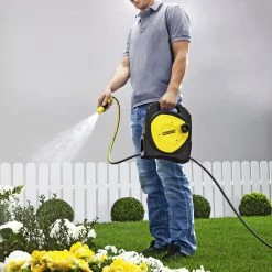 Kärcher Enrouleur Tuyau D'arrosage 2.645-210.0 CR 3.110 (10+2 M) Dévidoir Compact 10 Kärcher Enrouleur Tuyau D'arrosage 2.645-210.0 CR 3.110 (10+2 M) Dévidoir Compact -Arrosage Soldes Boutique 2 645 210 0 cr 3 110 10 2 m devidoir compact 2