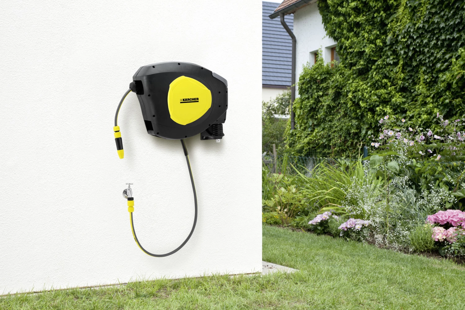 Kärcher Enrouleur Tuyau D'arrosage 2.645-261.0 CR 5.220 Dévidoir Mural Automatique 3 Kärcher Enrouleur Tuyau D'arrosage 2.645-261.0 CR 5.220 Dévidoir Mural Automatique